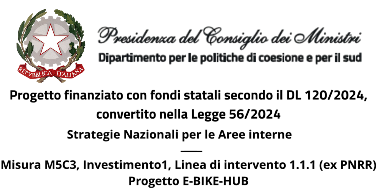 Progetto finanziato - Presidenza Consiglio Ministri